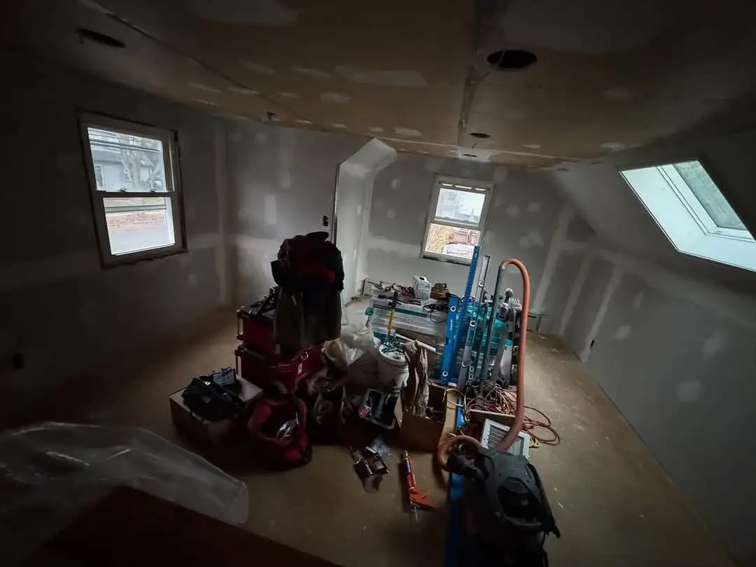 Attic Renovation - Before